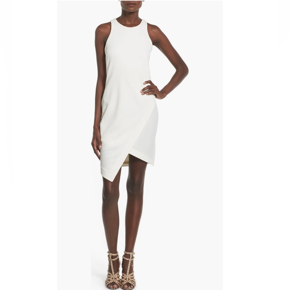 Leith Stretch Crepe Tank Dress